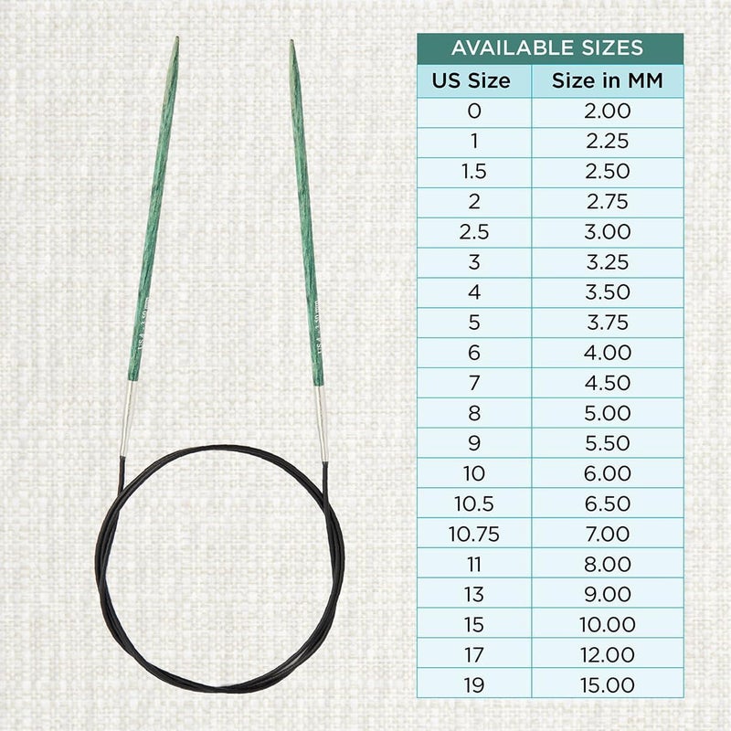 Knit Pro Dreamz Fixed Circular Needles 24" (60cm) | US Size 4 (3.5mm) - Image 4